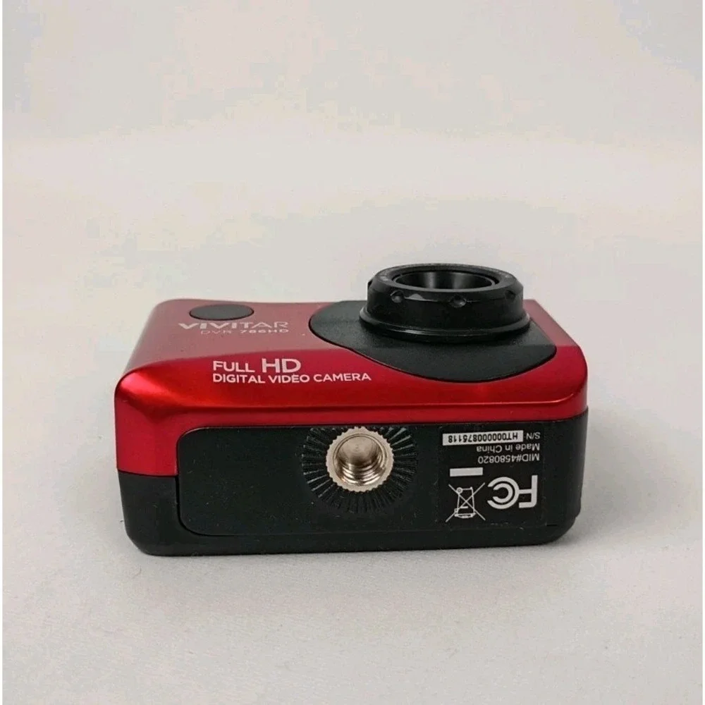 Vivitar DVR 786HD Action Camera DVR 786HD + 512 MB Card and Clear Action Case